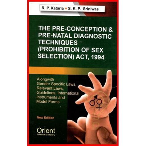 Orient Publishing Companys Commentary On Pre Conception And Pre Natal