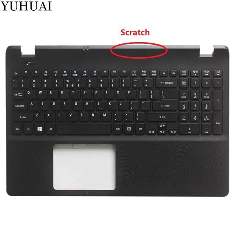 98% NEW US keyboard FOR Acer Aspire E15 ES1 512 Laptop Palmrest with US ...