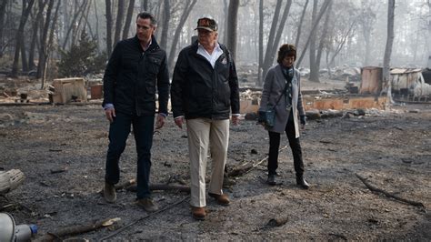 Trump Blames Forest Management For Wildfires Again During California Visit Npr