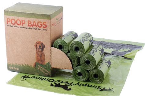 Poop Bags 180bags Designed By 2 Vets Eco Friendly Dog Poop Bags