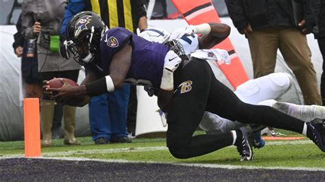 Lamar Jackson Jukes Weaves In For Touchdown Run Ravens Colts