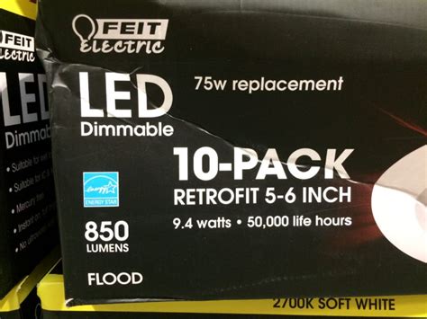 Costco Felt Electric Led Retrofit Kit Dimmable Costcochaser