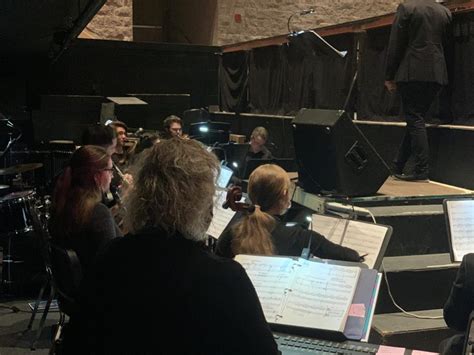 Music Beneath The Stage Curtains Pit Orchestra The Grandview Chronicle