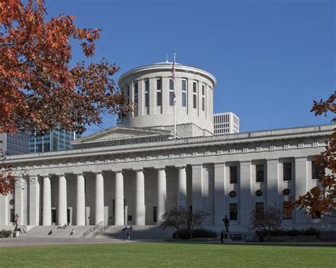 Ohio State Capitol Building Stock Image - Image of government, ohio ...