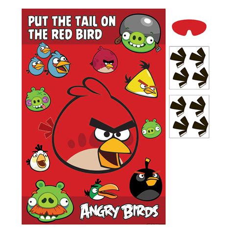 Amscan Angry Birds Party Game Buy At Best Price From Mumzworld