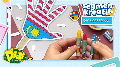 Segmen Kreatif Kraft Tangan Merdeka Diy Kipas Tangan Didi