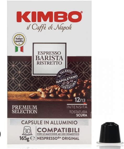 Kimbo Espresso Barista Ristretto Alu Kapsule Do Nespresso Ks Od