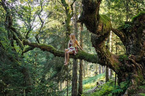 Fondos de pantalla Árboles Mujeres al aire libre naturaleza parque