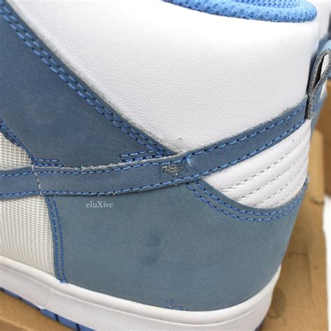 Nike Dunk High Unc University Blue White Eluxive