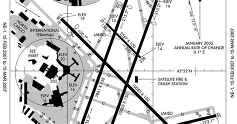 Boston Logan Airport Runway Map