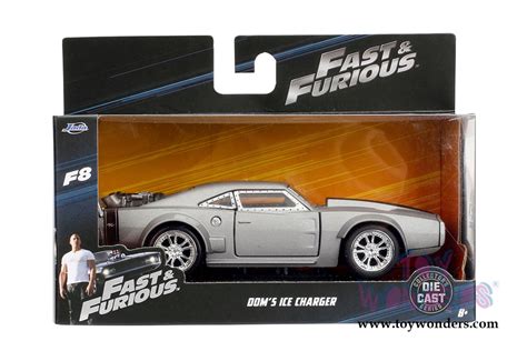 Jada Toys Fast And Furious Doms Ice Charger F8 The Fate Of The Furious Movie 2017 Hard Top