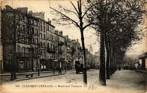 Clermont Ferrand Boulevard Trudaine Clermont Ferrand Cartorum