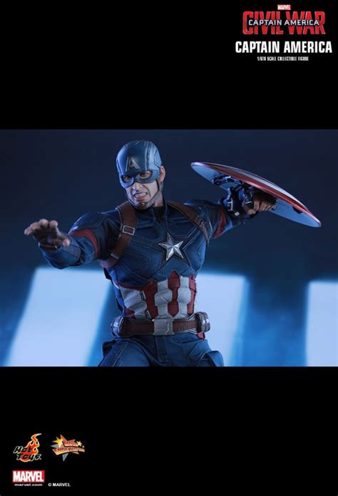 Captain America Civil War Chris Evans Mms Marvel Hot Toys