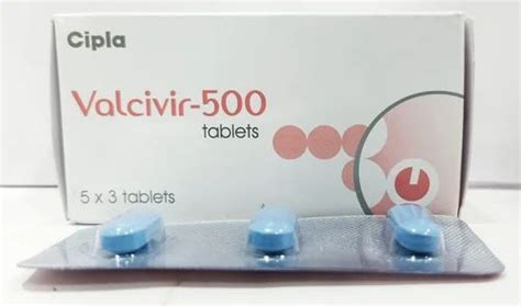 Valcivir 500 Mg Tablets Valavyclovir Tablet At Rs 136 Strip