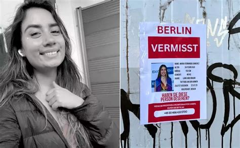 ‘cuerpo De María Fernanda No Presenta Huellas De Violencia’ Autoridades De Berlín