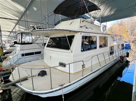 1986 Harbor Master 14 X 47 Houseboat Péniches Habitables à Vendre