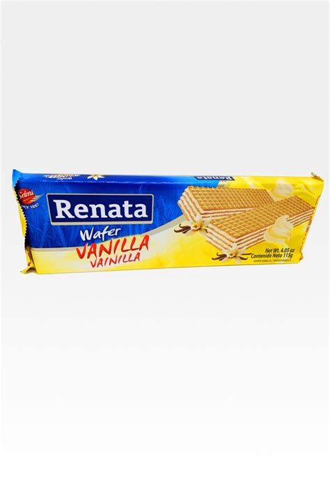 Wafers De Vainilla Renata G Cbm Tienda Online