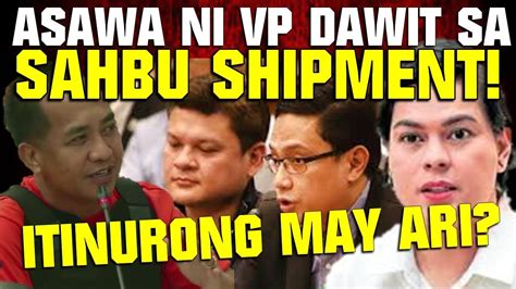 Asawa Ni Vp Sara At Pulong Duterte Itinurong May Ari Ng Sahbu Shipment