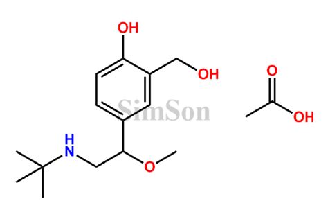 Levalbuterol USP Related Compound H CAS No NA Simson Pharma Limited