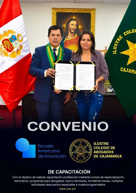 Convenio de colaboración con la Escuela Americana de Innovación SAC