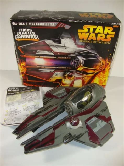 Star Wars Revenge Of The Sith Obi Wan S Jedi Starfighter Hasbro Eur