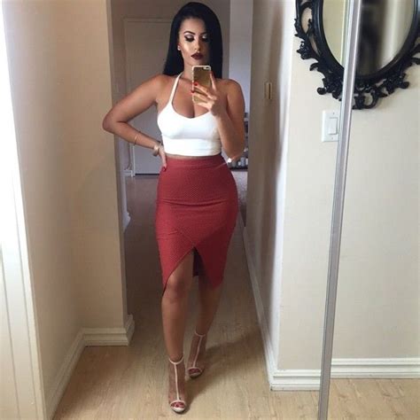 Glamrezy On Instagram Ootd Top Hotmiamistyles Skirt Missguided