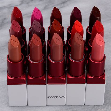 Smashbox Be Legendary Prime Plush Lipstick Swatches Lipstick