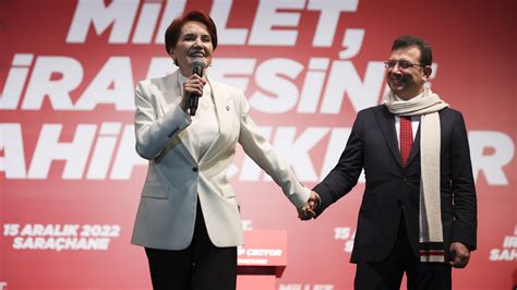 İYİ Parti lideri Akşener 85 milyonun İmamoğlu nun yanında olduğunu