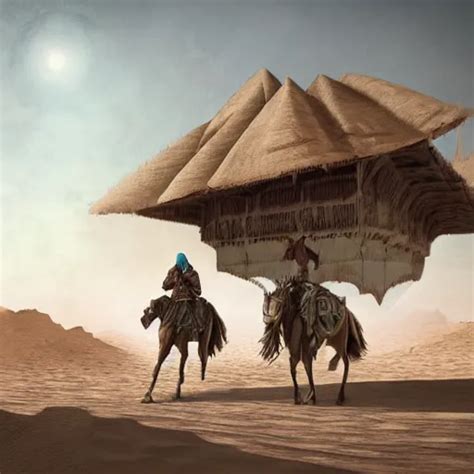 Last Oasis Nomads Wandering The Desert Concept Art Stable Diffusion