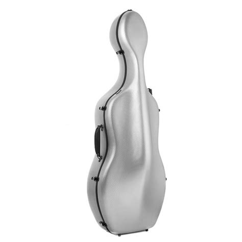 Estuche Cello Artist Dynamic Policarbonato Aluminio Cepillado