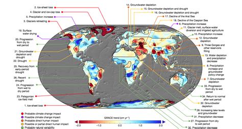 Mapped: How global warming and land-use change threaten water security ...