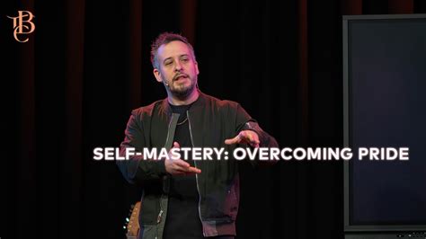 Self Master Overcoming Pride Vince Pierri The Bridge Online YouTube