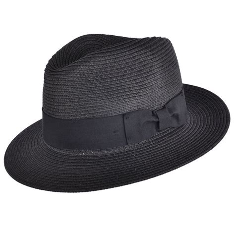 Packable Straw Summer Panama Fedora Hat With Band New Ebay