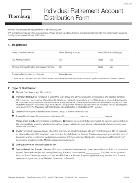 Fillable Online Ira Distribution Request Form Spacecraft Fax Email Print Pdffiller