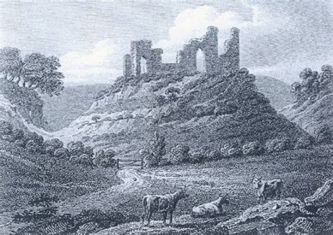 View Of Clifford Castle During The Late 19th Century This Picture Is