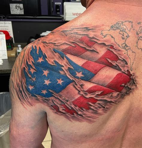 American Flag Tattoos Every Patriotic Should Consider Getting