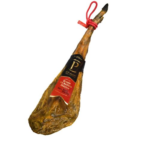 El Porquero 50 Ibérico Breed Bellota Pata Negra Ham Jamón Puro Bellota