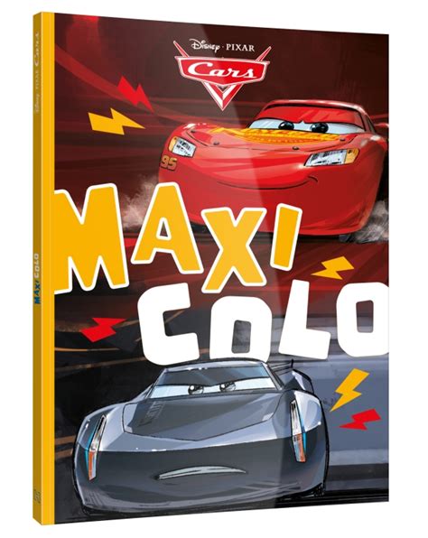 CARS Maxi Colo Disney Pixar Hachette Fr