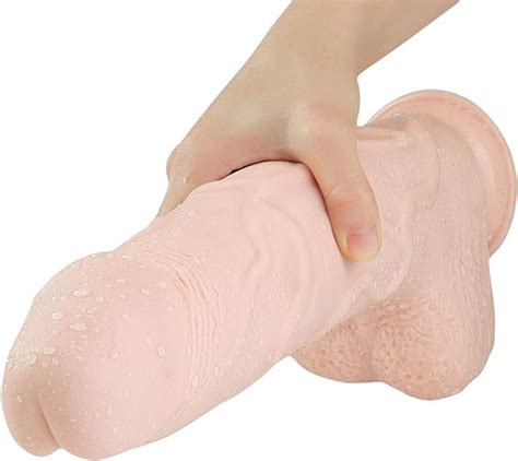 LIULIU Deluxe Realistischer Riesen Dildo Goliath 33cm Lang 1 Kg