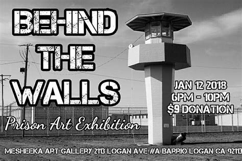 Behind the Walls: Prison Art Exhibition - Friday, January 12, 2018, 6 p ...