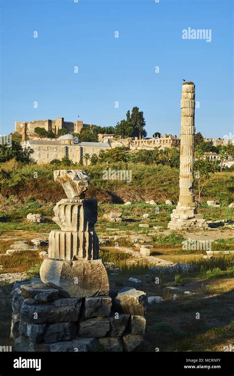 Turkey Izmir Province Selcuk City Archaeological Site Of Ephesus