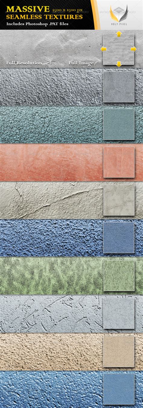 seamless plain surface textures   holypixel graphicriver