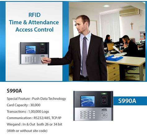 RFID based attendance system eSSL S900 Best RFID attendance system