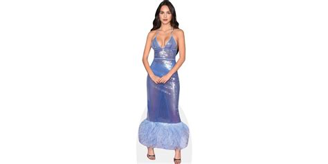 Olivia Rodrigo (Blue Dress) Cardboard Cutout - Celebrity Cutouts