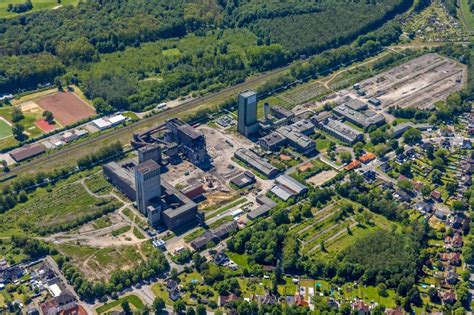 Gelsenkirchen Aus Der Vogelperspektive Teilabri Bergwerk Lippe Zeche