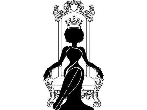 African American Queen Clip Art