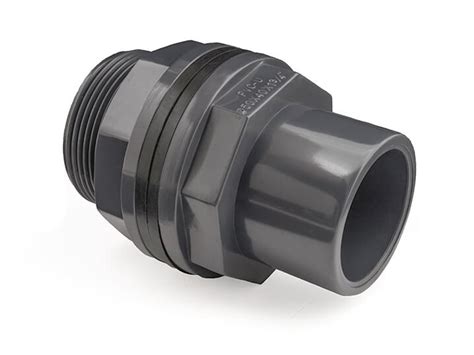 50 63mm 2 Inch PVC Spigot Tank Connector Pressure