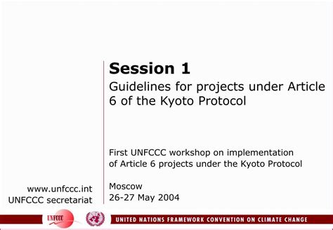 PPT - unfccct UNFCCC secretariat PowerPoint Presentation, free download ...