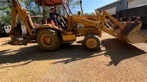 Govdeals 1994 Case 580 Super K Extendahoe 2wd Youtube