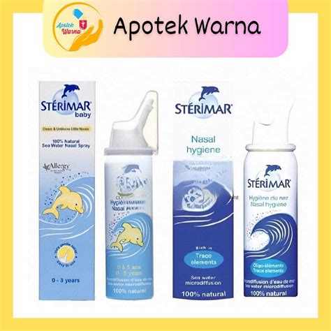 Jual Sterimar Nose Hygiene Baby Ml Sterimar Nose Hygiene And